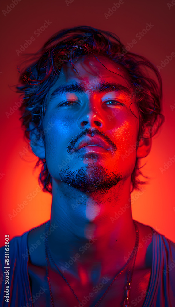 Fototapeta premium man model