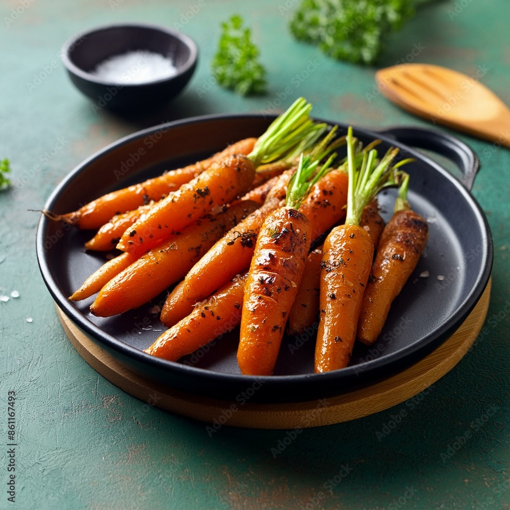 Roasted honey glazed carrots Roasted honey glazed carrots