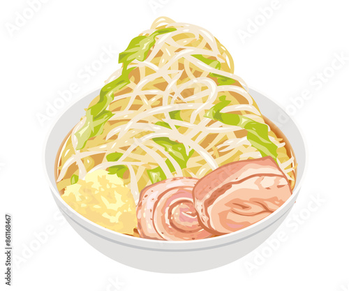 ガッツリ系ラーメン