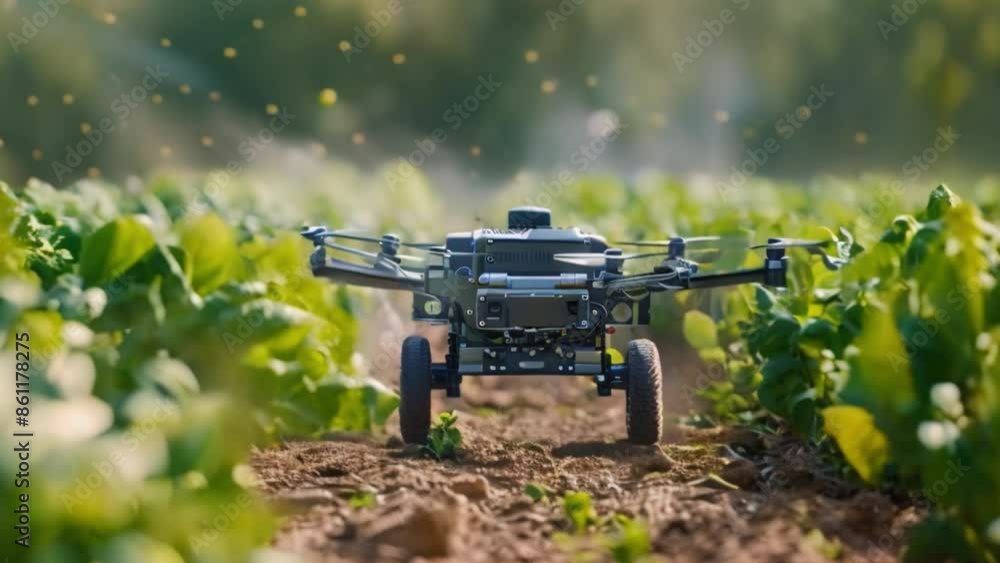 Agricultural Technology Weed Killer Robot envisions robotics driven by artificial intelligence and automation transforming agriculture through technological innovation. Agricultural Technology Weed Killer Robot envisions robotics driven by artificial intelligence and automation transforming agriculture through technological innovation.