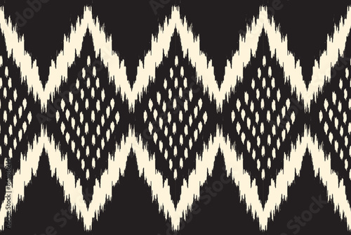 Motifs African boho paisley Floral Ikat pattern embroidery border. Ethnic ikat floral Ethnic Indian Pattern Ikat pattern Ethnic Pattern.Border indian floral Aztec embroidery border seamless patterns.