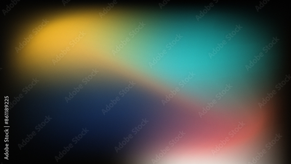 Obraz premium Grainy noise texture gradient abstract background