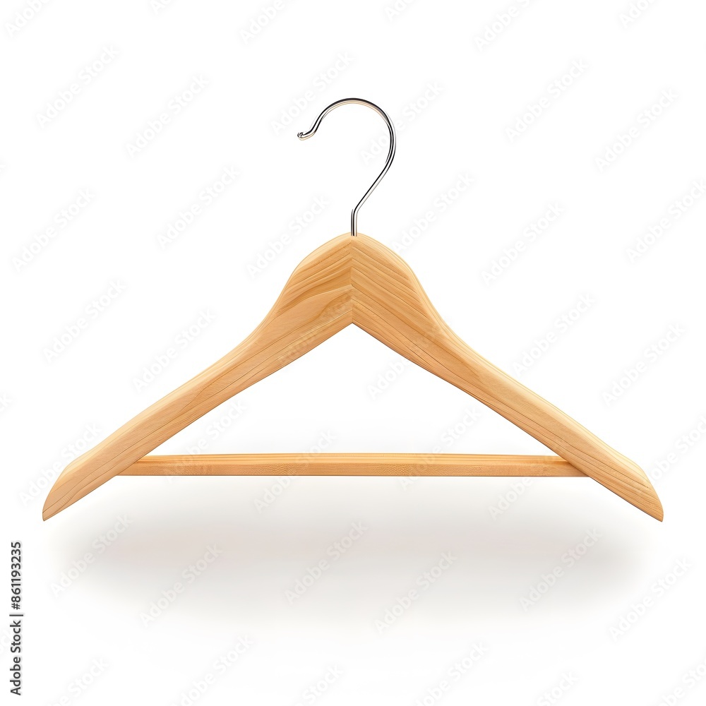 Coat or clothes hanger isolated on white. Coat or clothes hanger isolated on white.