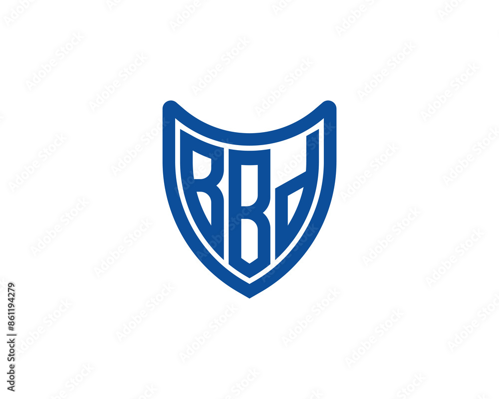 BBD logo design vector template BBD logo design vector template