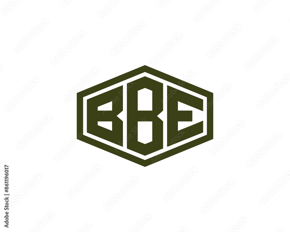 BBE logo design vector template BBE logo design vector template