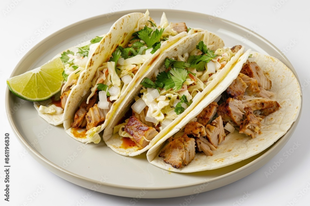 Spicy Mexican Pork Tacos with Vibrant Slaw Spicy Mexican Pork Tacos with Vibrant Slaw