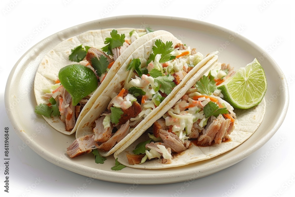 Mouthwatering Carnitas Tacos with Creamy Slaw Mouthwatering Carnitas Tacos with Creamy Slaw