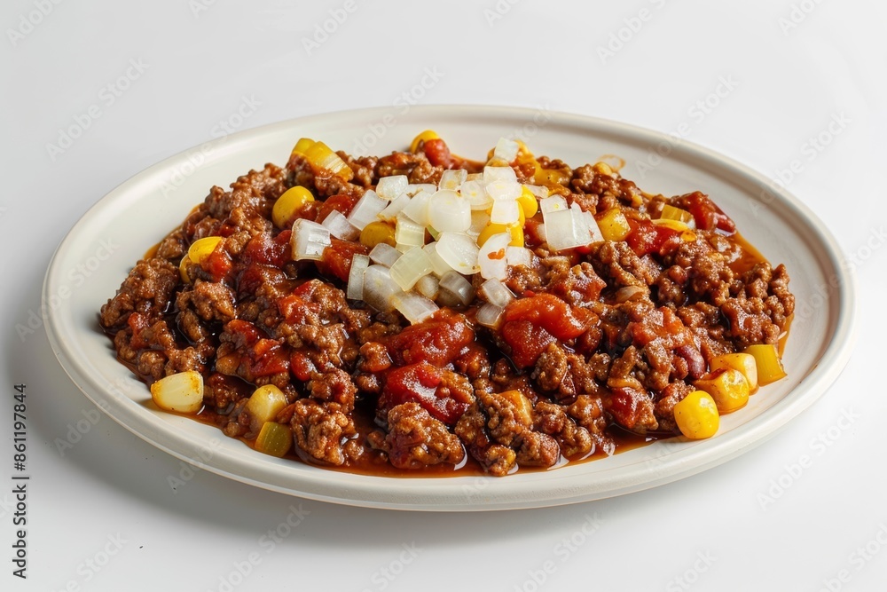 Enticing Carolina Burger Chili with Tomato Paste Drizzle Enticing Carolina Burger Chili with Tomato Paste Drizzle