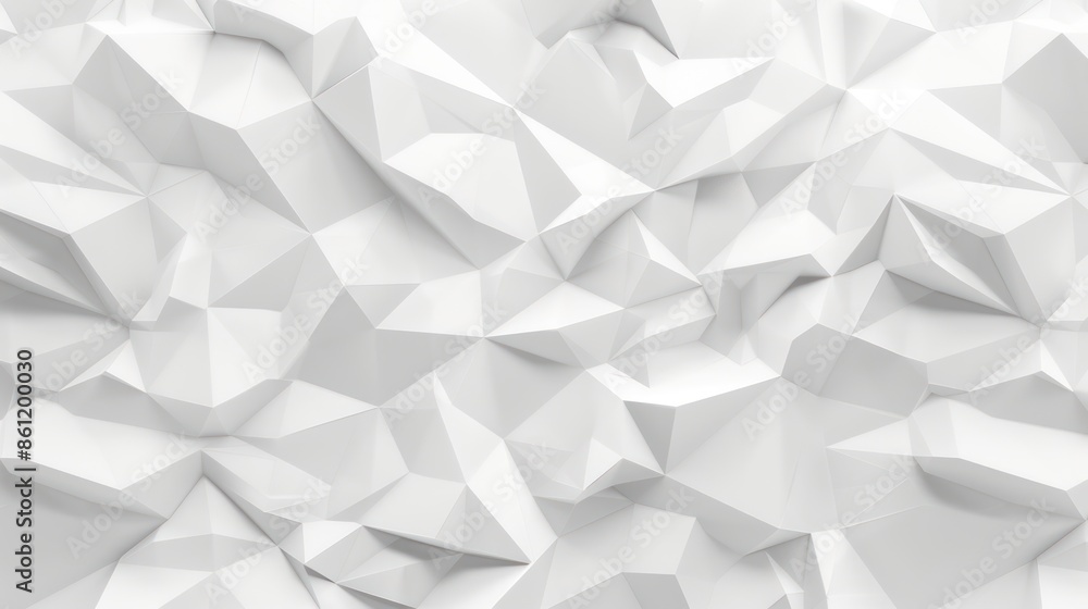 Abstract White Geometric Pattern Abstract White Geometric Pattern