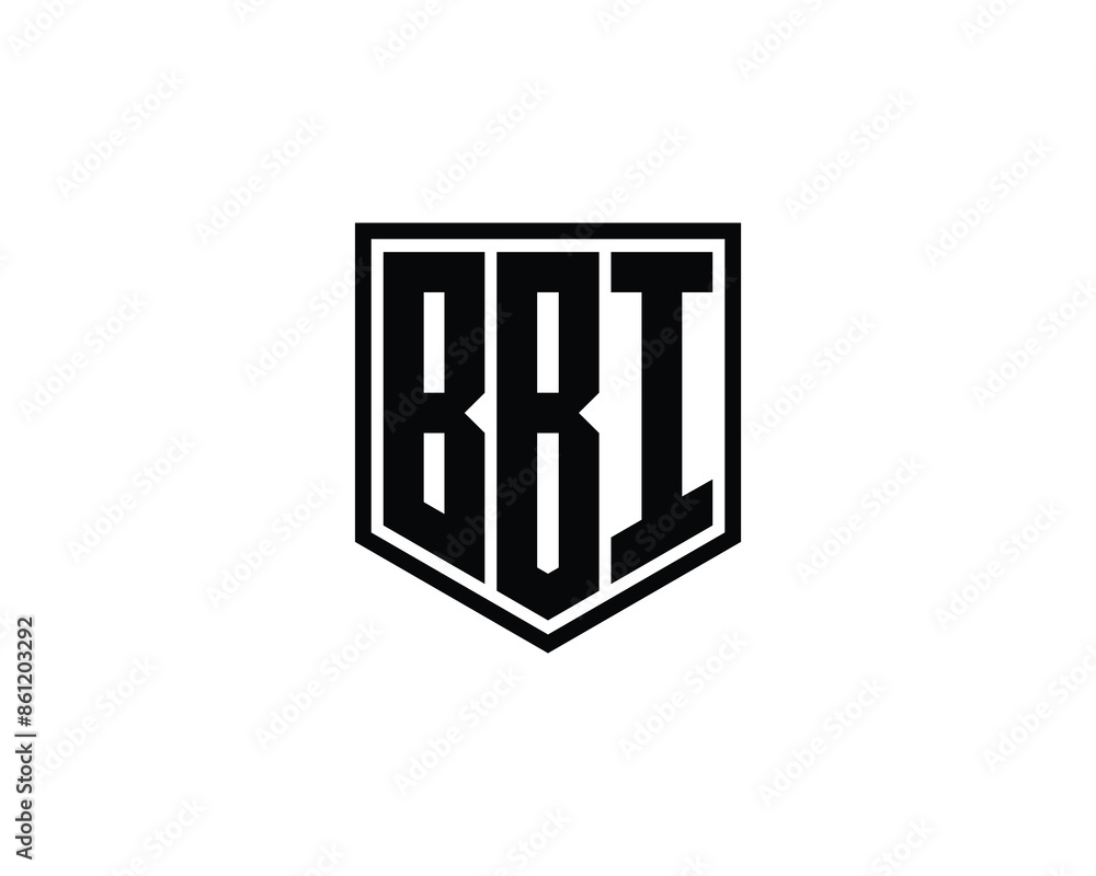 BBI Logo design vector template BBI Logo design vector template