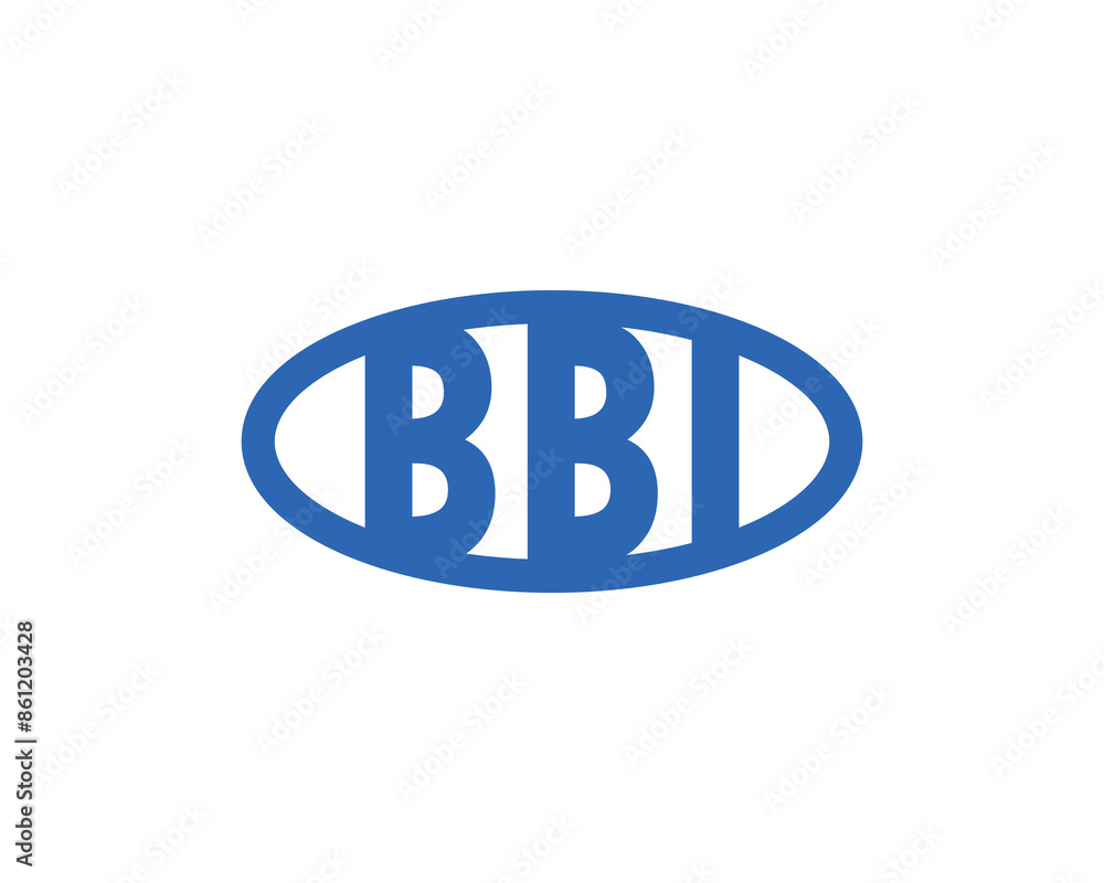 Obraz premium BBI Logo design vector template