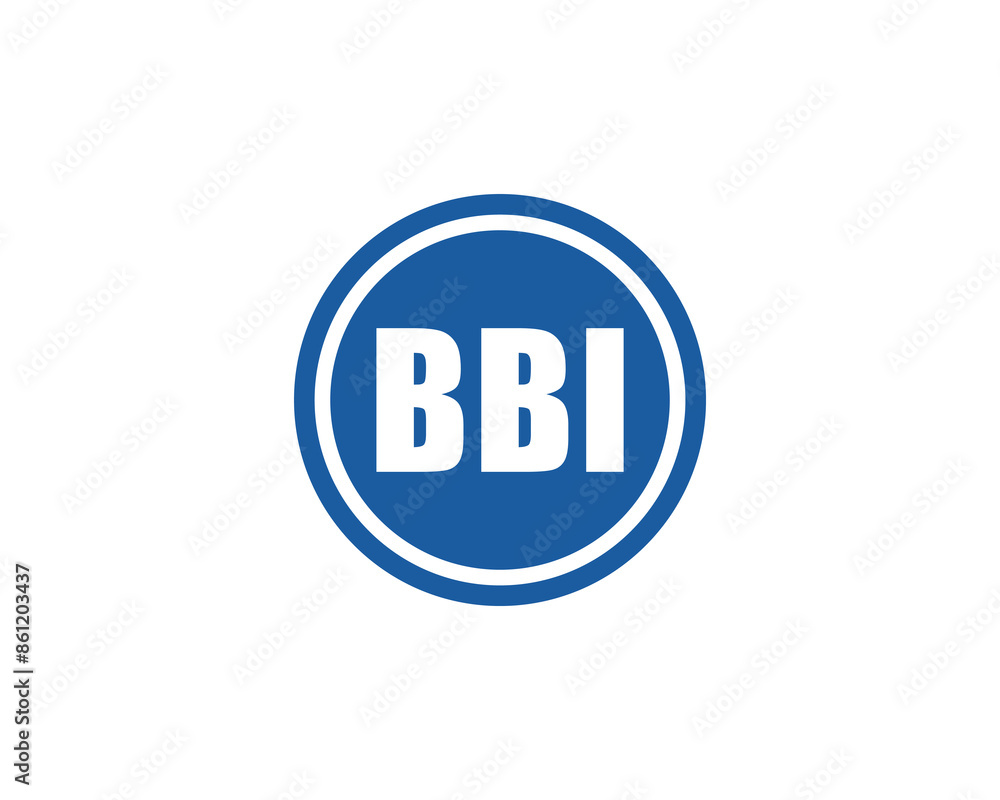 BBI Logo design vector template BBI Logo design vector template
