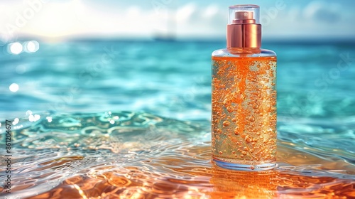 Container, bottle, cream, spray, serum, no logo