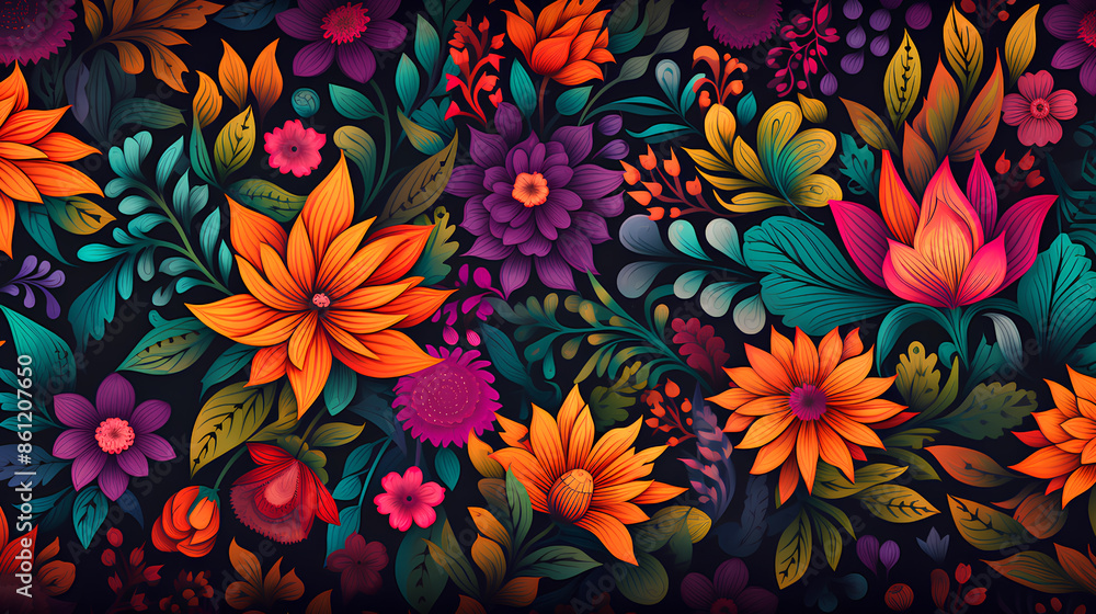 abstract floral background abstract floral background