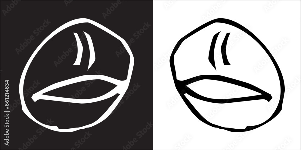 IIlustration Vector graphics of Brian Power icon IIlustration Vector graphics of Brian Power icon