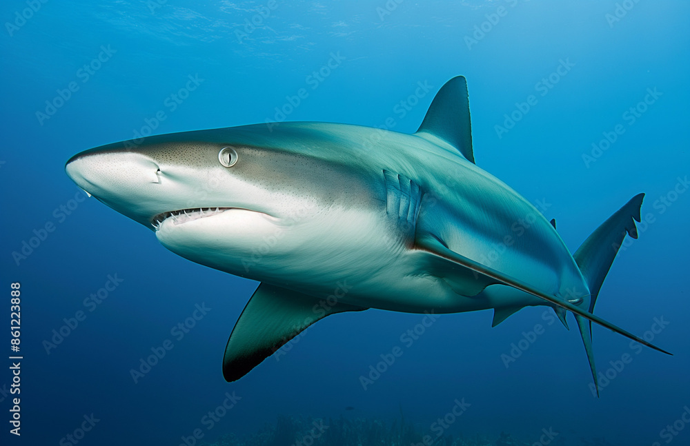 shark in the sea shark in the sea