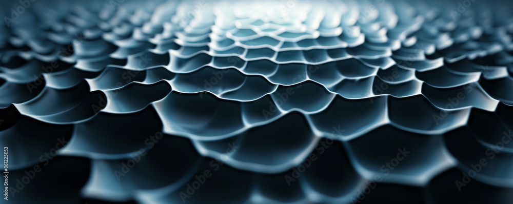 Fototapeta premium Absurdly complex fractal designs morphing, background with empty space for text 