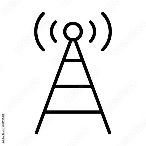 Billede på lærred Base station icon.