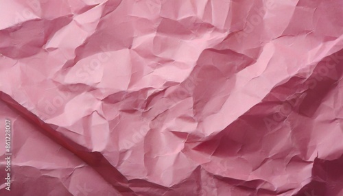 Wallpaper Mural crumpled pink paper texture background Torontodigital.ca