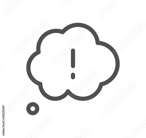 Seo and promotion related icon outline and linear vector.	
