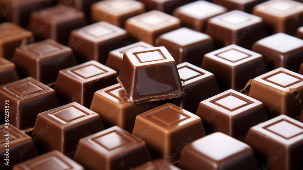Delicious chocolates background showcasing praline chocolate sweets. Delicious chocolates background showcasing praline chocolate sweets.