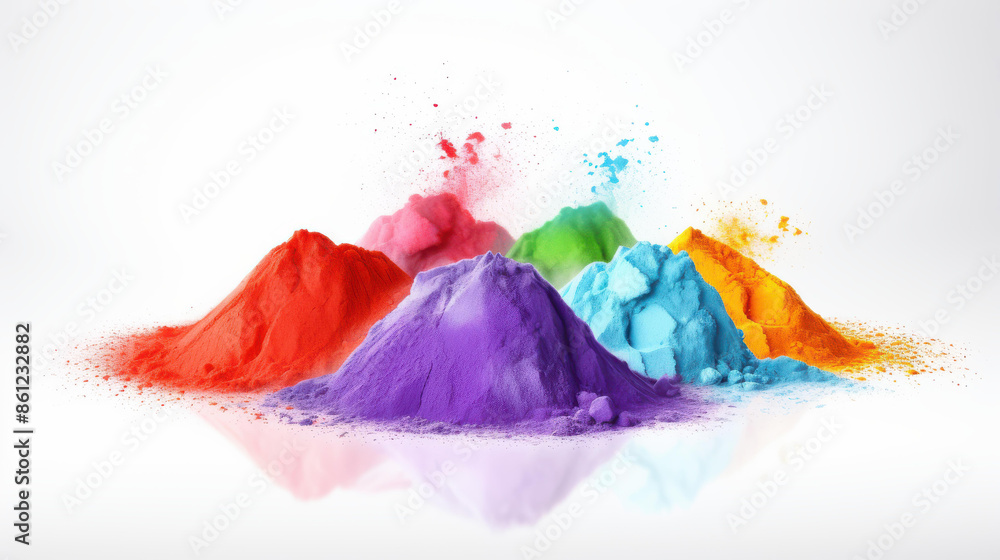 Vibrant Holi Celebration Background Vibrant Holi Celebration Background