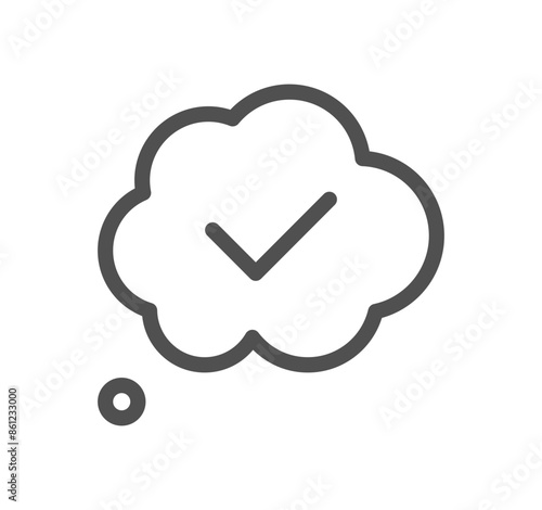 Seo and promotion related icon outline and linear vector.	
