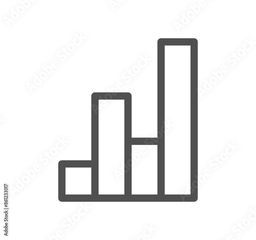 Seo and promotion related icon outline and linear vector.	
