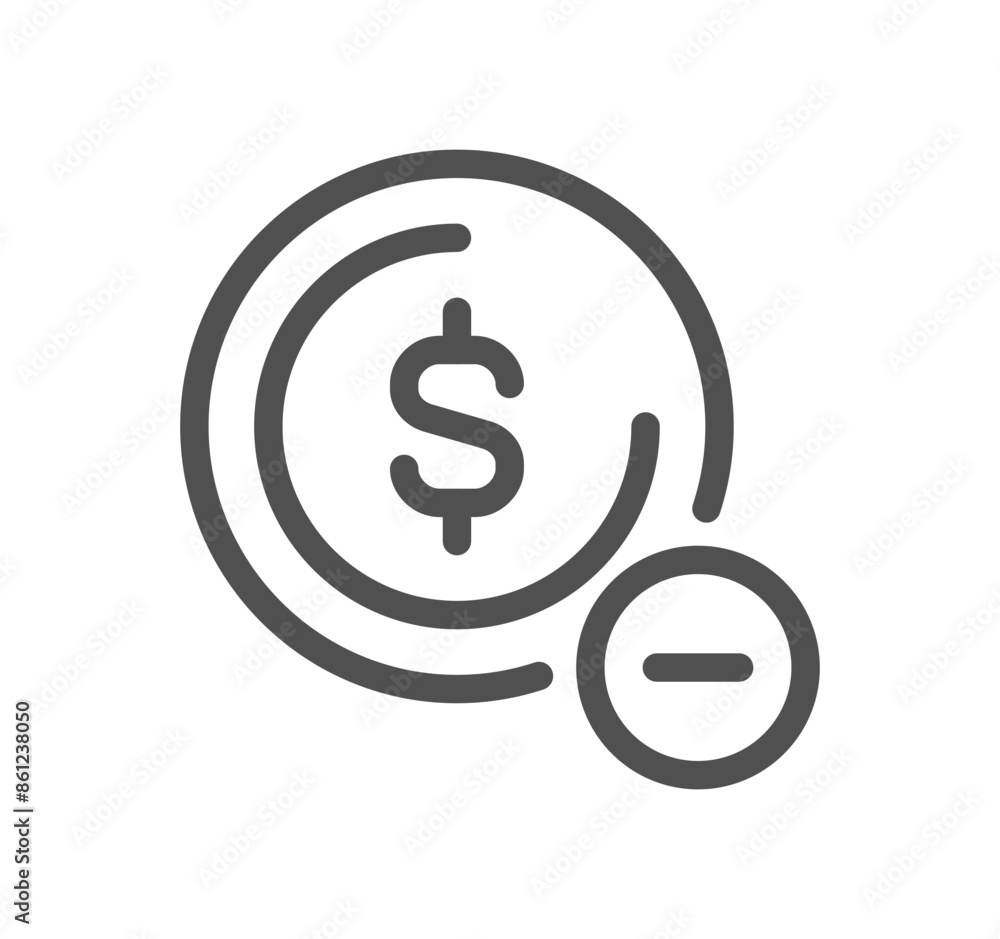 Payment method related icon outline and linear vector.
Payment method related icon outline and linear vector.