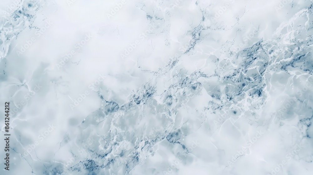 Fototapeta premium Abstract Marble Texture in Cool Tones