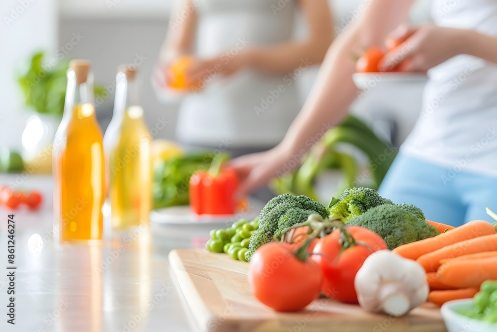 Healthy Lifestyle:Nourishing Meal with Fresh Produce and Wellness Essentials Healthy Lifestyle:Nourishing Meal with Fresh Produce and Wellness Essentials