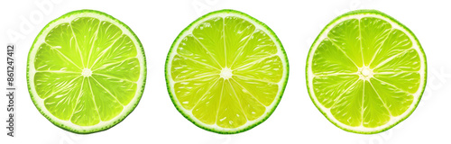 Slices of lime png cut out element set © Rawpixel.com
