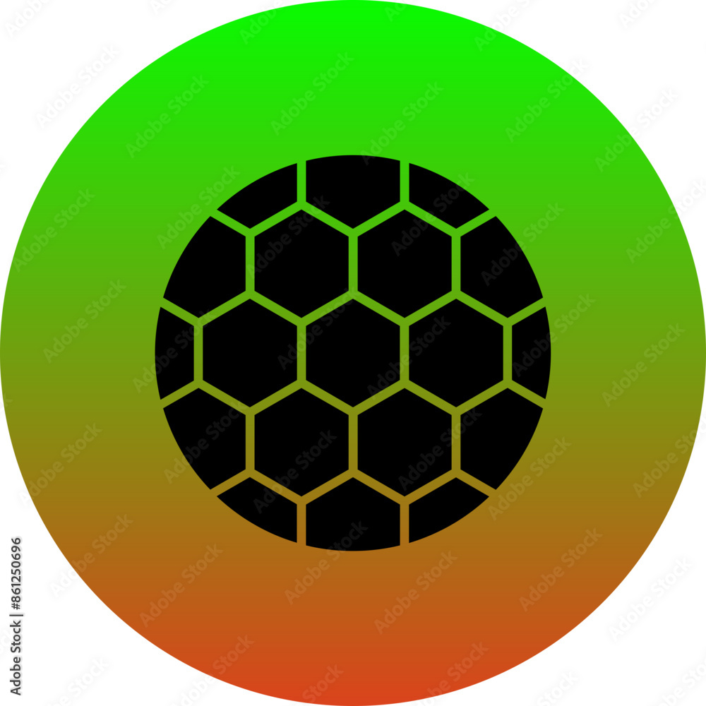 Fototapeta premium Soccer Ball Icon