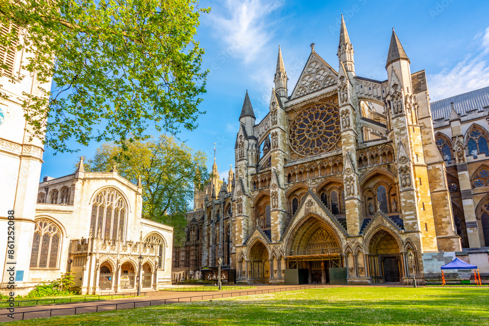 Westminster Abbey in centre of London, UK Westminster Abbey in centre of London, UK