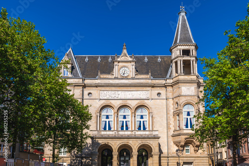 The Cercle Municipal, or Cercle Cite, a historic building located at Ville Haute quarter of Luxembourg City photo