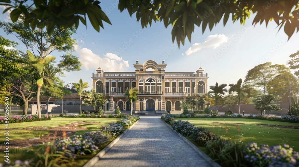 Obraz premium Empty hall in hospital