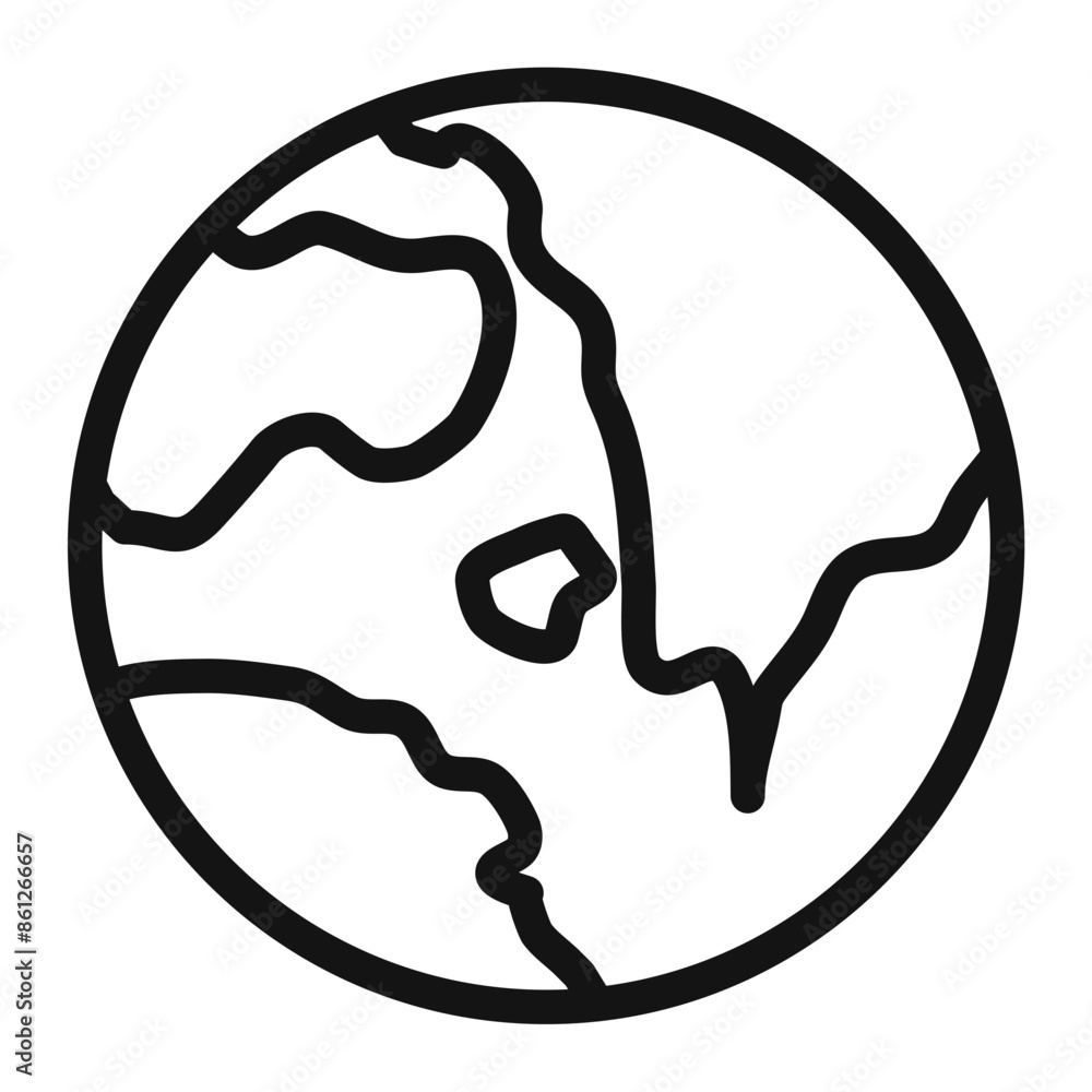 Global Connectivity World Icon Ideal for International Themes Global Connectivity World Icon Ideal for International Themes