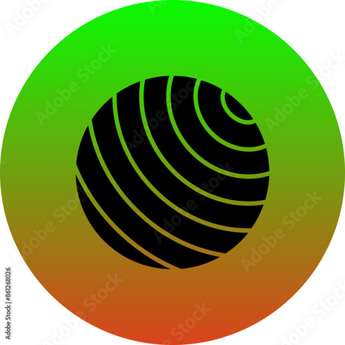 Gym Ball Icon