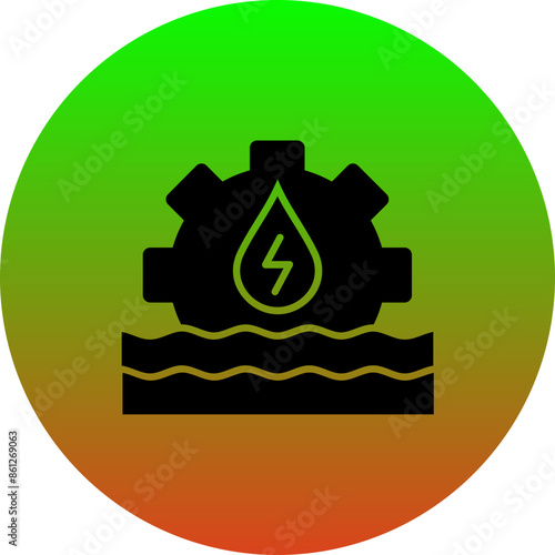 Hydro Power Icon