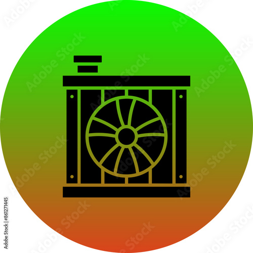 Car Radiator Icon