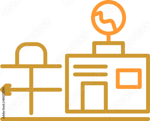 Weather Station Vector Icon