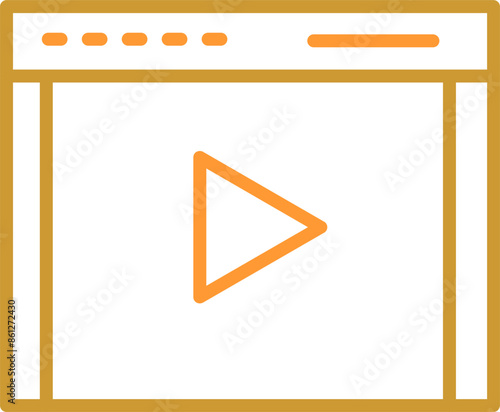 Multimedia Vector Icon