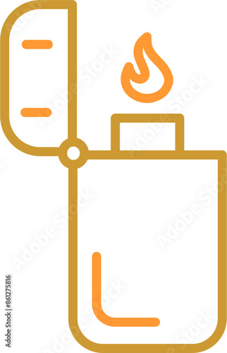 Lighter Vector Icon