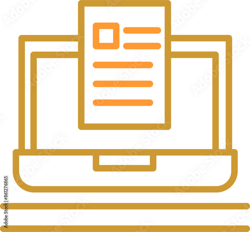 Blog Vector Icon