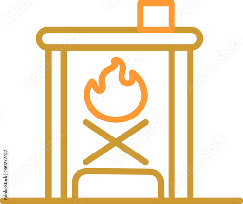 Furnace Vector Icon