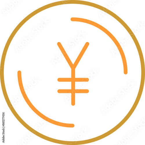 Yen Symbol Vector Icon