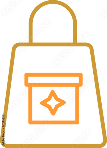 Duty Free Luggage Vector Icon