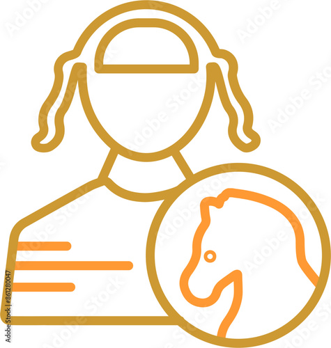 Jockey Vector Icon