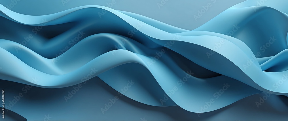 blue theme silk laces wave layers solid d abstract background banner with copy space blue theme silk laces wave layers solid d abstract background banner with copy space