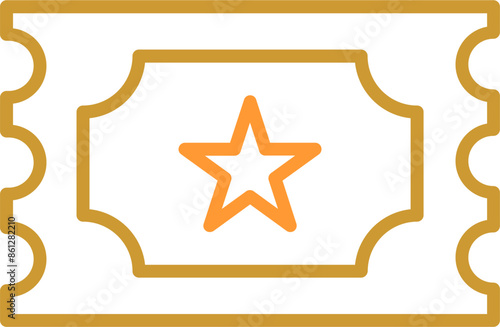 Tickets Vector Icon